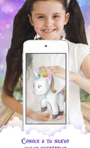 Mascota virtual unicornio 3D 1