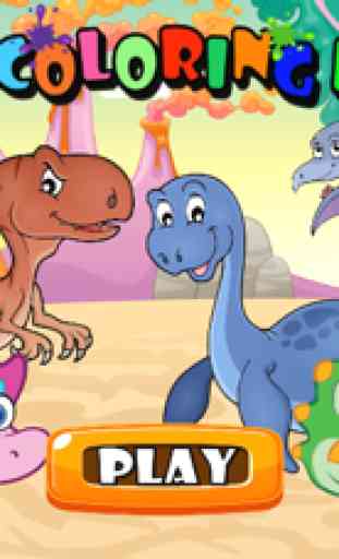 Dinosaurio para niños Juego de educación 1