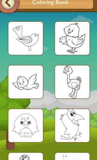 Juegos de Colorear: Aprenden a dibujar pájaro, ave 3