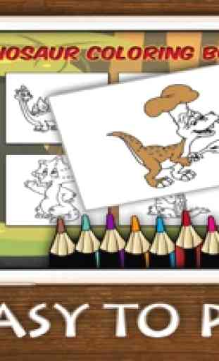 Juegos de colorear dinosaurios para niños gratis 2