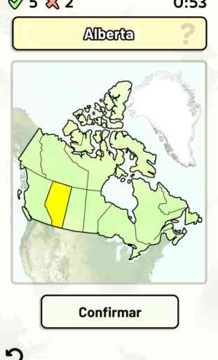 Quiz Provincias de Canadá 1