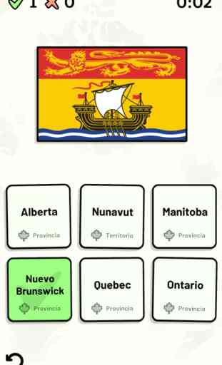 Quiz Provincias de Canadá 2