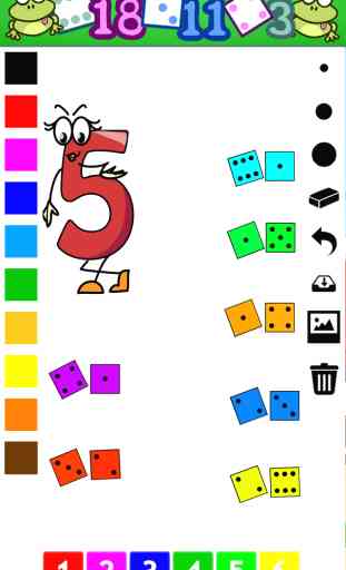 Juego educativo para niños de 4-6 años: Aprender los números 1 a 20 para el kinder, la escuela preescolar o la guardería 4