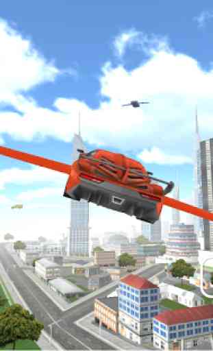 Carro volador 3D 2