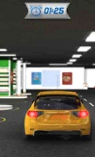 Conduzca a través de supermercado 3D: Ciudad coche 3