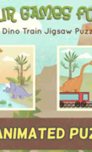 Juegos de dinosaurios para niños: Rompecabezas 1