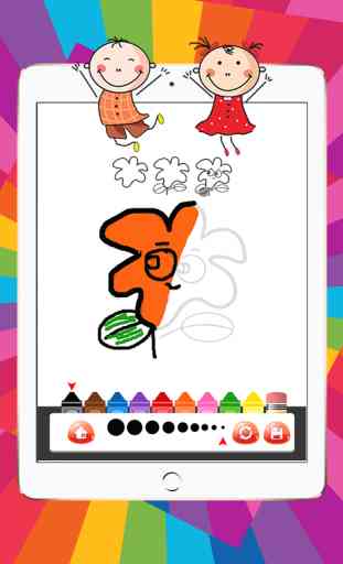Easy Flowers : Dibujar y colorear para niños 4