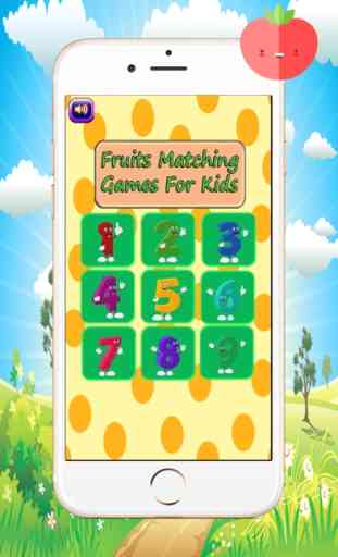 Fruits matching games juegos para niños de 4 años 1