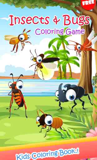 Insecto Y Bug Pintar Juego Gratis Por Niños 1