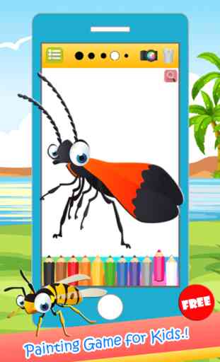 Insecto Y Bug Pintar Juego Gratis Por Niños 3