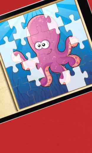 Animales Juegos puzzles para niños pequeños, niñas 2