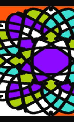 Diseño Mandala para colorear 2