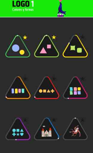 LOGO 1: Colores y formas 1