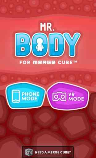 Mr. Body for MERGE Cube 1