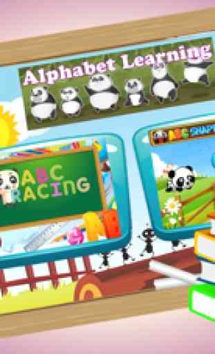Pequeño Panda Abecedario Aprende Juego Inglés 1
