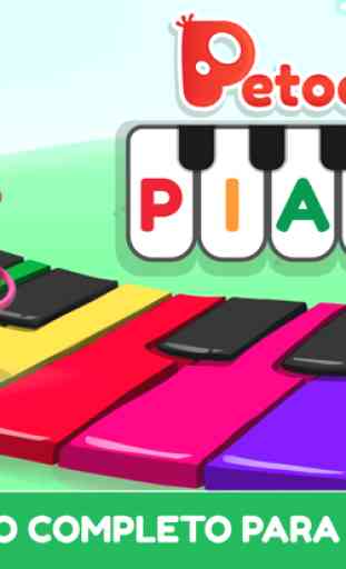 Petoons Piano música para niños y niñas en familia 4