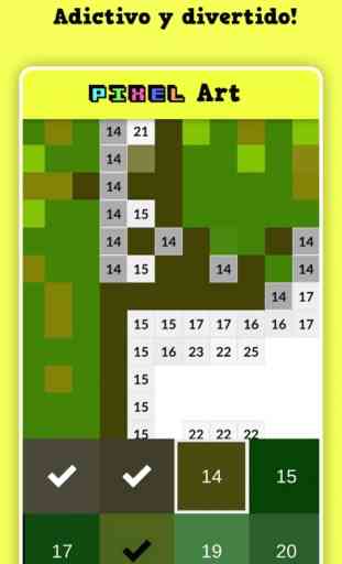 Pixel Art Colorear Por Números 3
