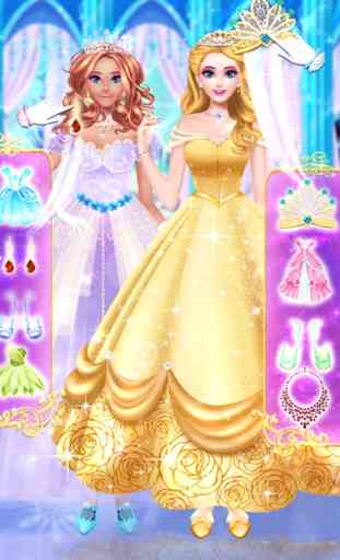 Princesas vestir y maquillar 4
