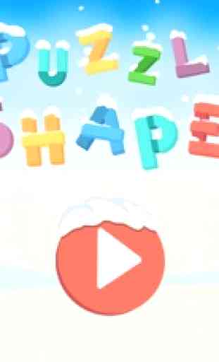 Puzzle Shapes - Niños aprenden 1