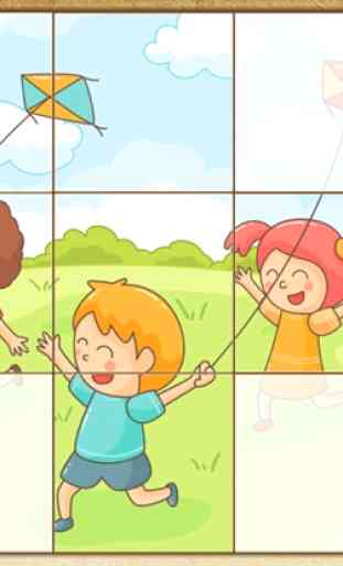 Puzzles Juegos de niños y pequeños niñas 3 años 4
