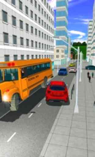 School Bus Driving Sim 2017 1
