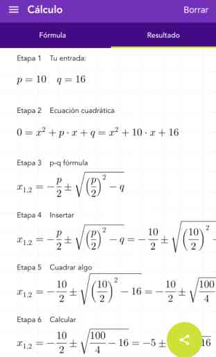 Solución de Fórmula PQ 2