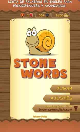 Stone Words | Idioma Ingles 1