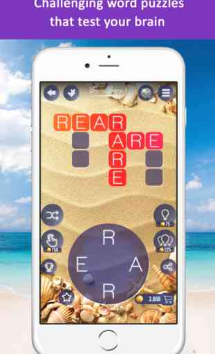 Relaxing Games: Fun Word Beach 4