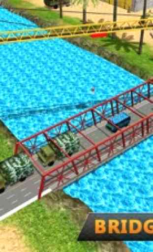 Simulador de camiones de construcción de puentes d 2