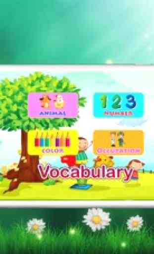 Vocabulario Inglés Niños - El aprender Idioma 1