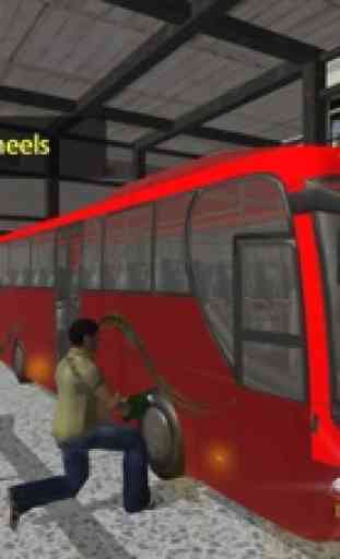 Autobús escolar de simulación 1