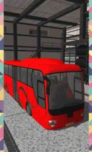 Autobús escolar de simulación 3