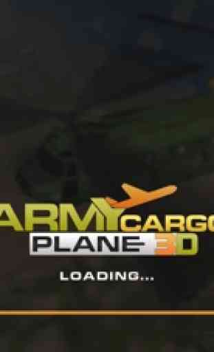 Avión de carga del ejército – simulador de avión 2