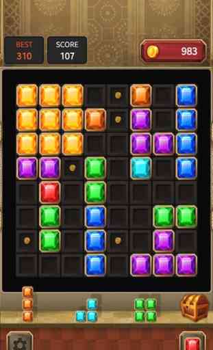 Block Quest : Jewel Puzzle 1