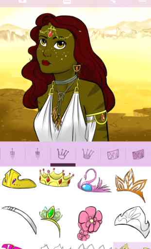 Creador de avatares: Princesas 4