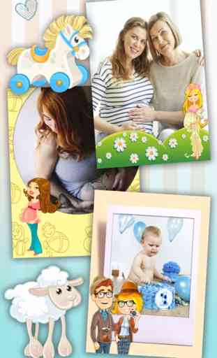 Marcos de fotos para bebés y niños Editor - Pro 3