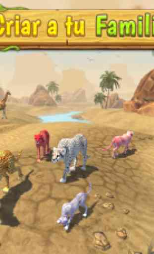 Cheetah Family Sim - Wild Africa Cat Simulator 3D 2