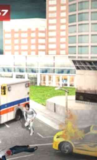 City Ambulance Driving Game:Carreras de emergencia 1