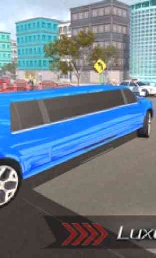 Ciudad loca de la Limousine Driver 3D – simulador 1