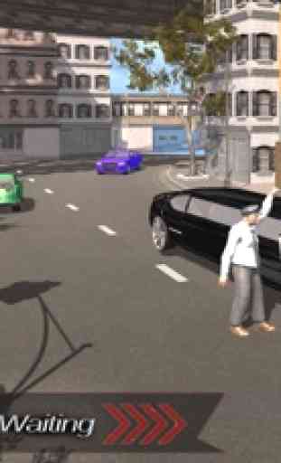 Ciudad loca de la Limousine Driver 3D – simulador 2