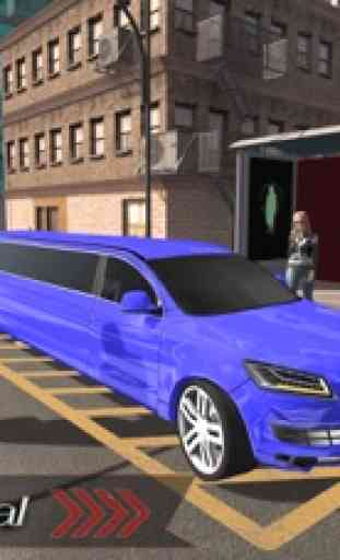 Ciudad loca de la Limousine Driver 3D – simulador 3