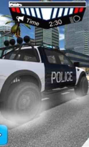 ciudad policía perseguir coche 3