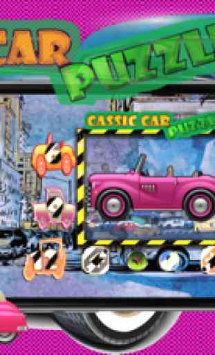 Classic Car Jigsaw Collection 1