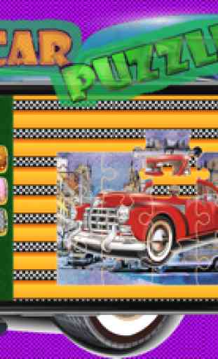 Classic Car Jigsaw Collection 4