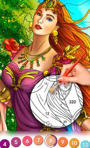 Coloring By Number For Adults 1