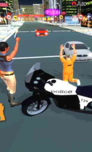 Crime City Stunt Policía de bicicletas 1