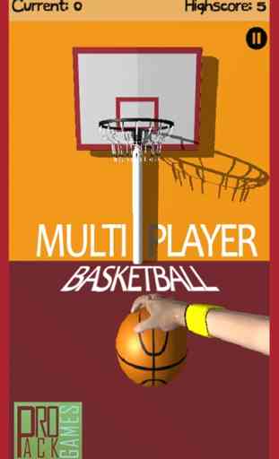 Juego de baloncesto multijugador clásico: Flick & 3