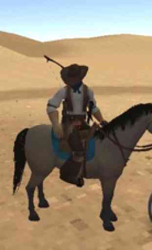 Occidental vaquero equitación simulador 3