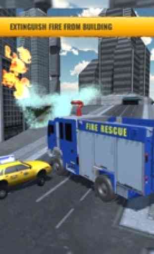 Camión de bomberos Robot 4