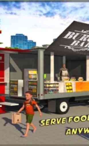 Camión de comida Conducción 3D 1